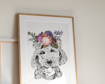 Custom Pet Illustration • Animal Art | Pet Portrait | Custom Art | Original Art | Personalised Gift