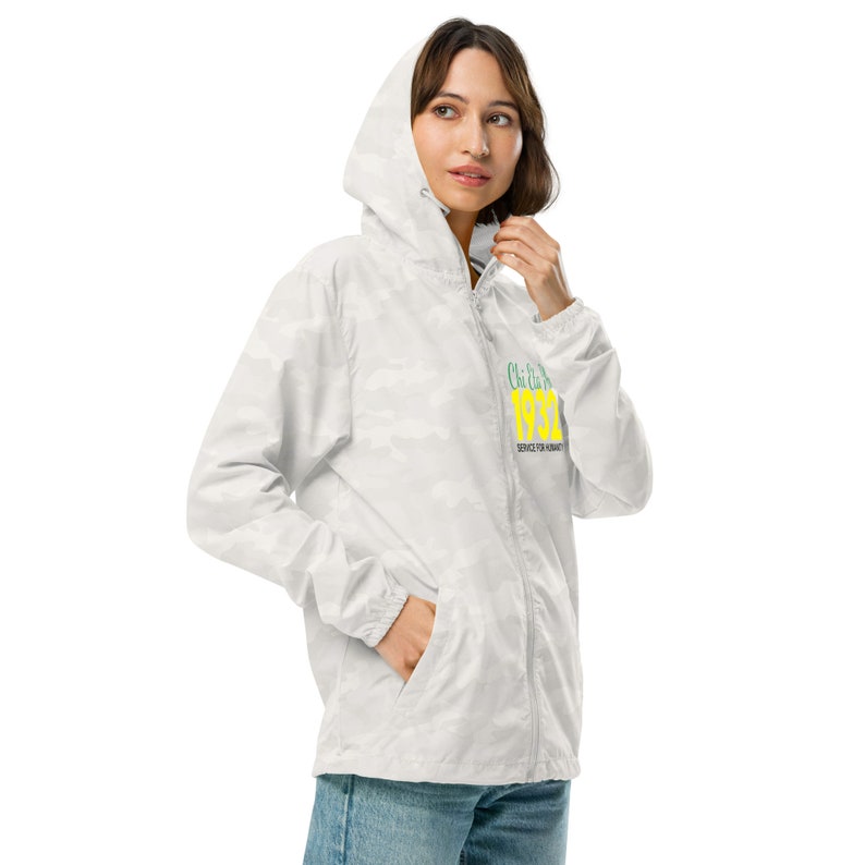 Chi Eta Phi Unisex lightweight zip up windbreaker