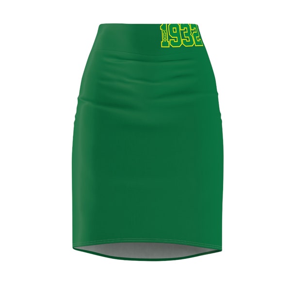 Chi Eta Phi 1932 Nursing Sorority Women's Pencil Skirt: Elevate Your Style with Comfort and Confidence