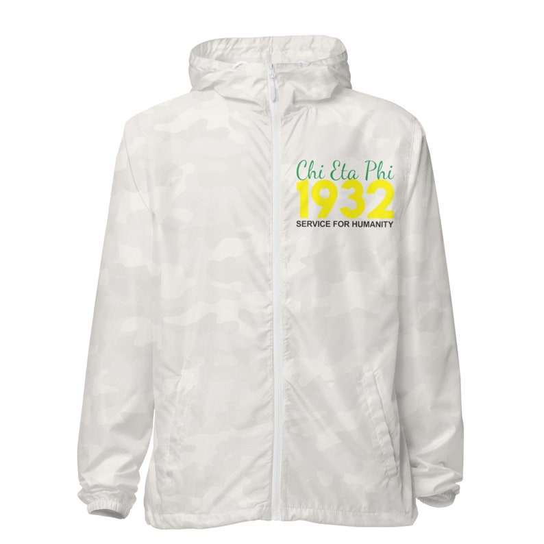 Chi Eta Phi Unisex lightweight zip up windbreaker