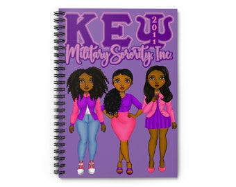 Kappa Epsilon Psi Ruled Line Spiral Notebook