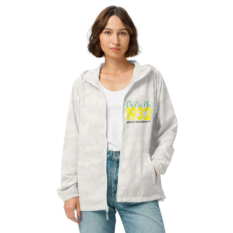 Chi Eta Phi Unisex lightweight zip up windbreaker