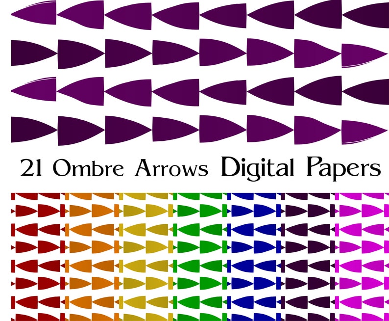 Commercial Use JPG Pattern Backgrounds Arrow Clip Art Arrows Digital Paper Arrows Graphic Pattern Digital Papers- Digital Stationary