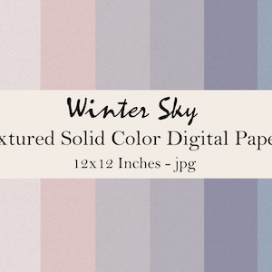 Sky Blue Digital Papers Pack, Wallpaper Backgrounds, Commercial Use, Scrapbooking Stationary, Planner Backgrounds, Blue Paper, Pink Paper