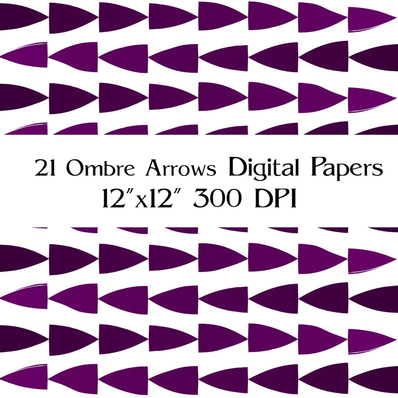 Commercial Use JPG Pattern Backgrounds Arrow Clip Art Arrows Digital Paper Arrows Graphic Pattern Digital Papers- Digital Stationary