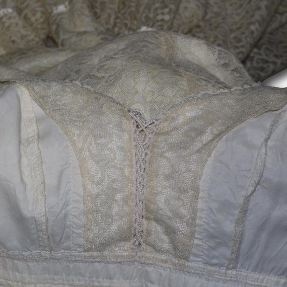 GUNNE SAX Sz 9 Cream Lace Dress Corset Bodice Pra… - image 8