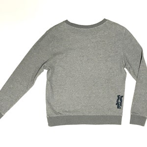 FARBSPECHT Fairwear Organic Sweatshirt Sweater M grey petrol BAUM image 3