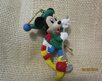 Disney Ornament - Mickey on Skis Christmas Ornament