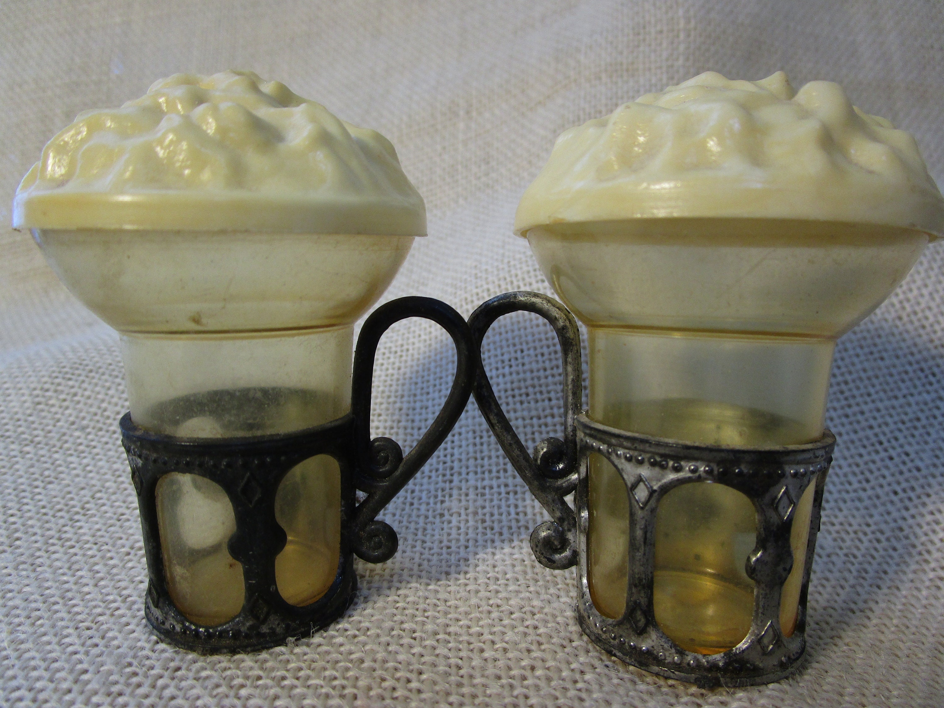 Plastic Ice Cream Soda Salt and Pepper Shaker Set Etsy