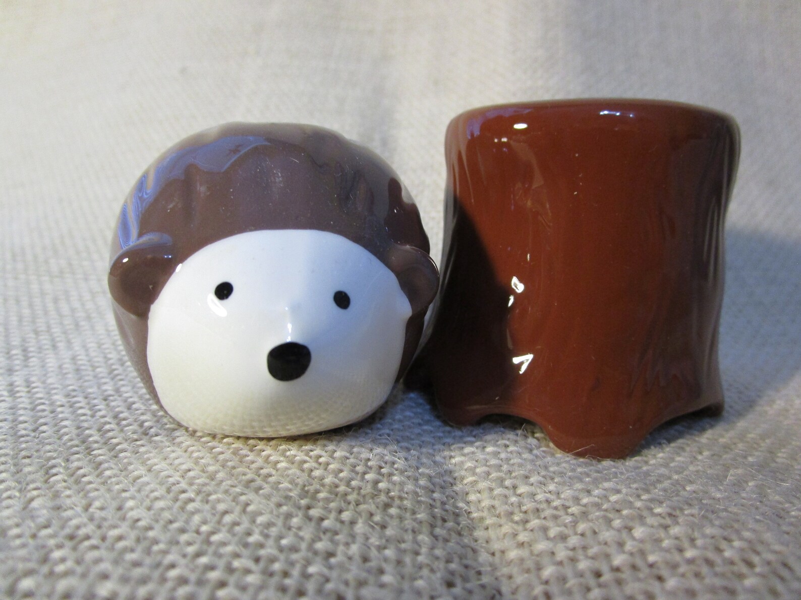 Cute Hedgehog Salt and Pepper Shaker Set Etsy