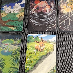 Painted Pokemoncards - Etsy