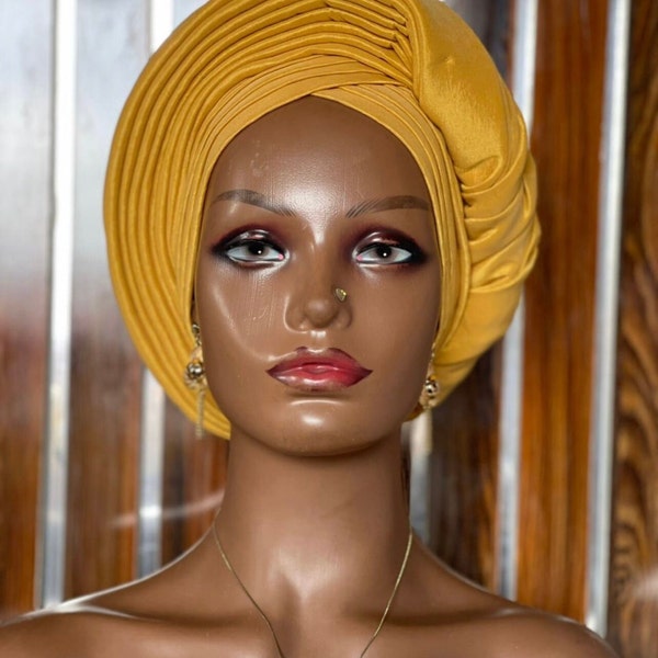 Elegant Wear N Go Women head Wear, Turban, Auto Gele.