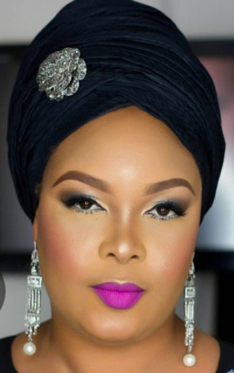 Double Hand Velvet Head Wrap Hijab Head Wrap One Size Fit Etsy