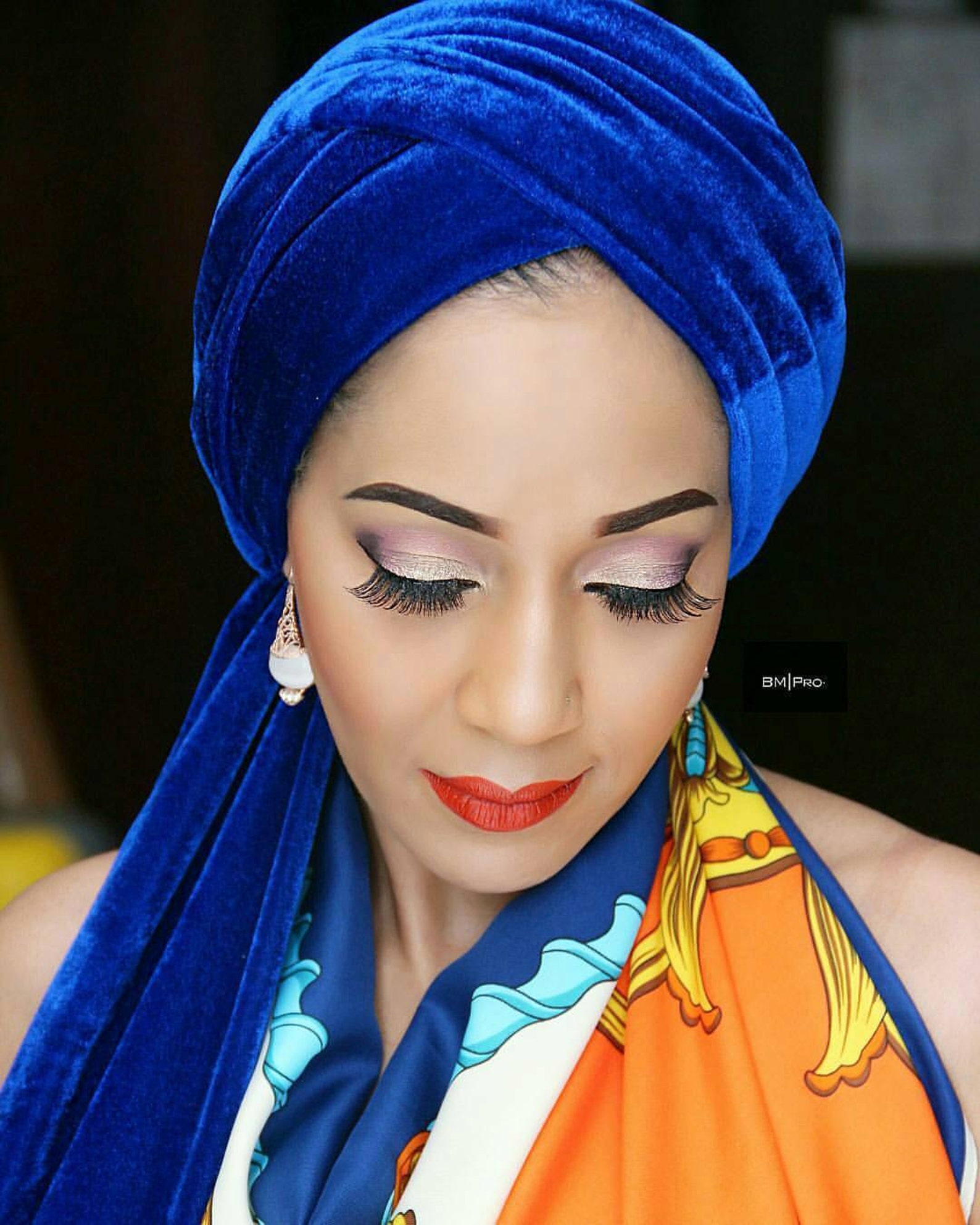 Vivo Basic Hijab Head Wrap - Blue