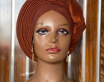 Elegant Wear N Go Women head Wear, Turban, Auto Gele.