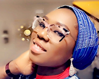 Luxury Embellished Wear N Go Turban Head Cover. One size fits all.
