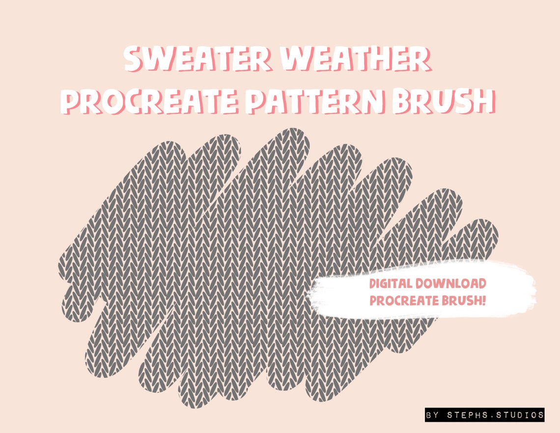 sweater brush procreate free