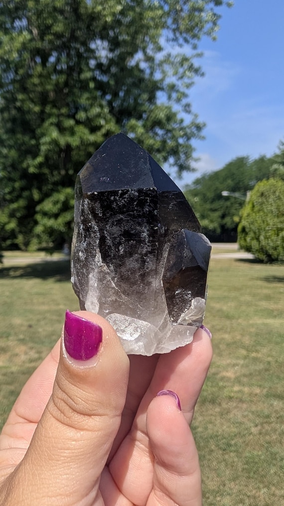 Smokey Quartz Cluster Raw from Brazil