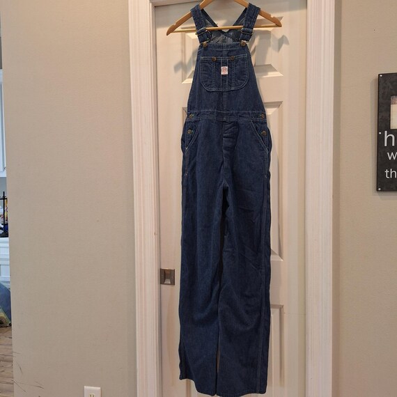 VTG 60s 70s Tuf-Nut Overalls Mens Sz 29x30=Wom S/M Bl… - Gem