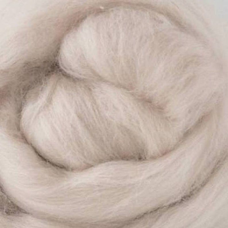 450gm Wool roving bundle 9 colours Neutral browns 19micron wool tops
