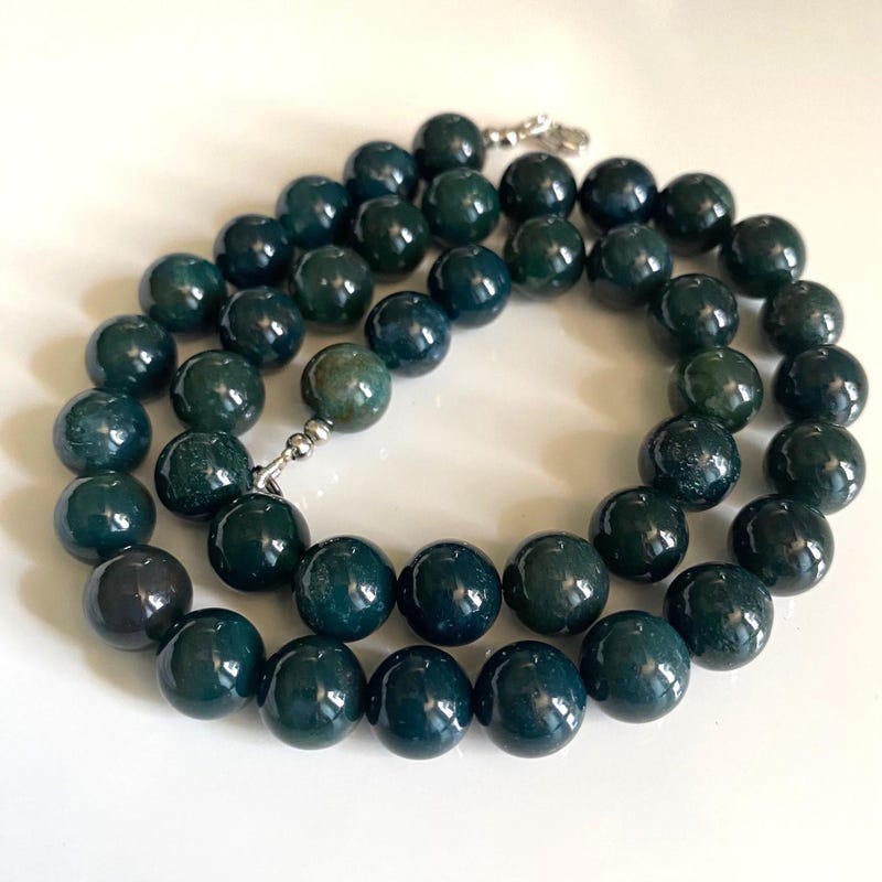Green Stone Necklace Etsy — free download