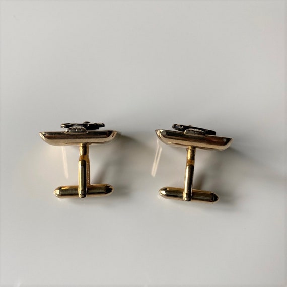 Vintage Swank Medieval Knight Cuff Links, Spartan… - image 7