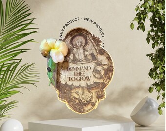 Fairycore wall vase plant propagation station