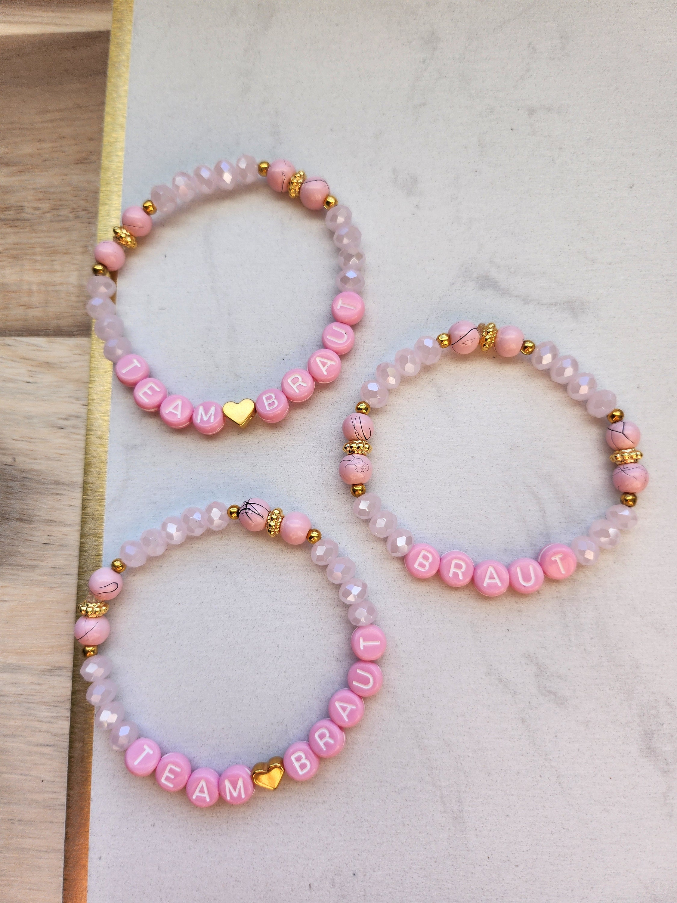 Bracciali Team Bride, 14 Pezzi Bracciali JGA Donne, 24 Pezzi Adesivi Tatuaggio Team Bride, Bracciali JGA Regolabili, Bracciale Damigella dOnore per Donne Addio al Celibato, Accessori JGA Donne