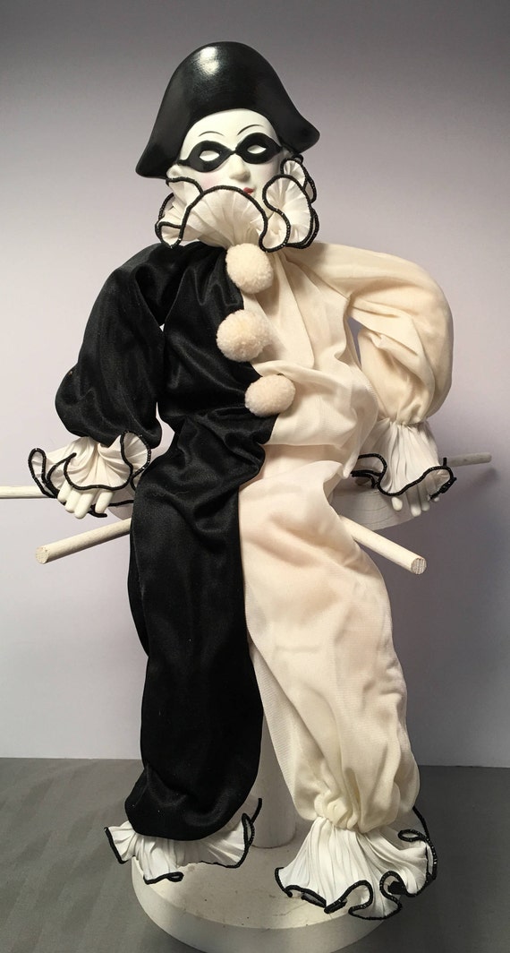 pierrot clown doll