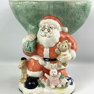 Vintage Santa Claus Bowl- Fitz and Floyd