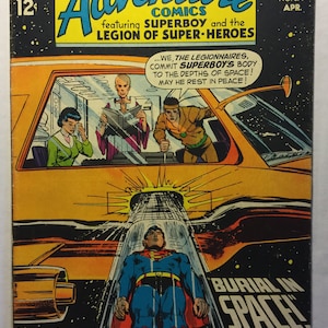 Adventure Comics #379, April 1969, Superboy and the Legion of Super-Heroes