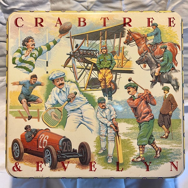 Crabtree and Evelyn vintage tin