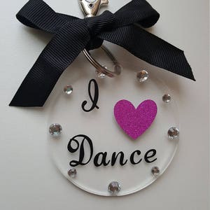 Keychains, Dance, Initials, Cheer, Personalize, Personalization, Gifts, Stocking Stuffer, Black Friday, Sale, Cyber Monday image 4