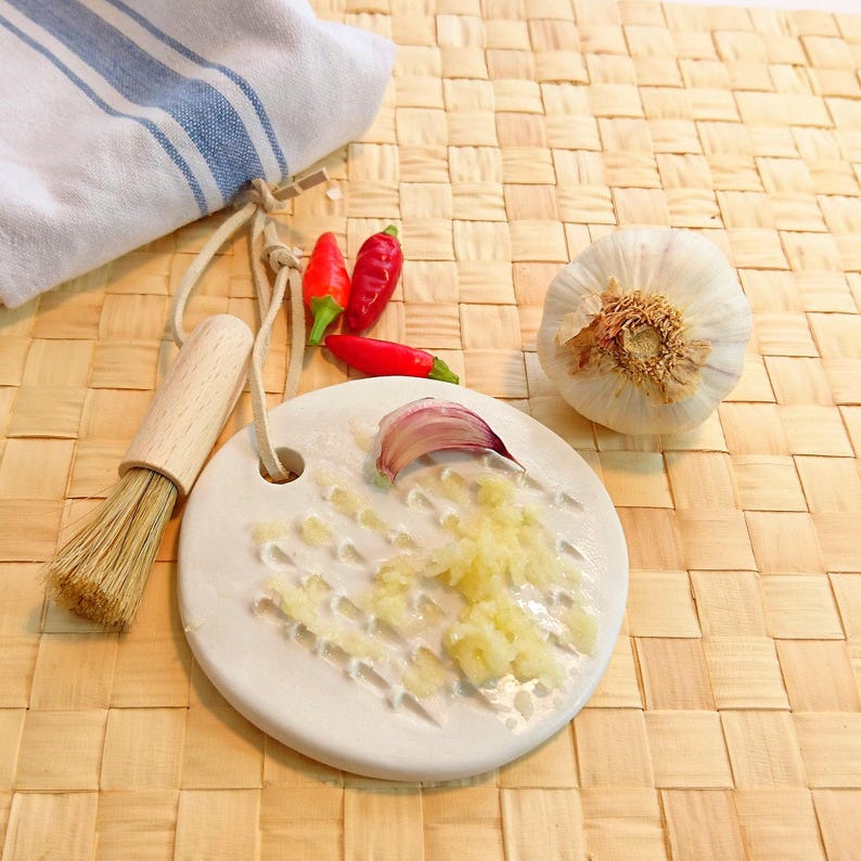 EnglishSpiceGarden Garlic and Ginger Grater - Thumbnail 3