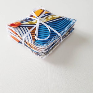 Eco make-up wipes with African print image 7