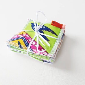 Eco make-up wipes with African print image 6