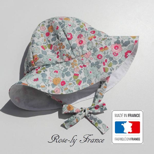 Chapeau bob bébé  liberty au choix ( baby summer hat )