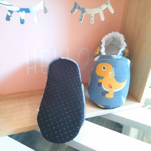 infant dinosaur slippers