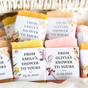 Personalized favors wedding soap favors luxury wedding favor wedding favors bridal shower favors thanksgiving guest soap mini soap image 7