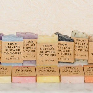 Wedding sample soaps mini soaps wedding soap favors bridal shower favors scented soaps sample pack essential soap guest soap gift soap image 4