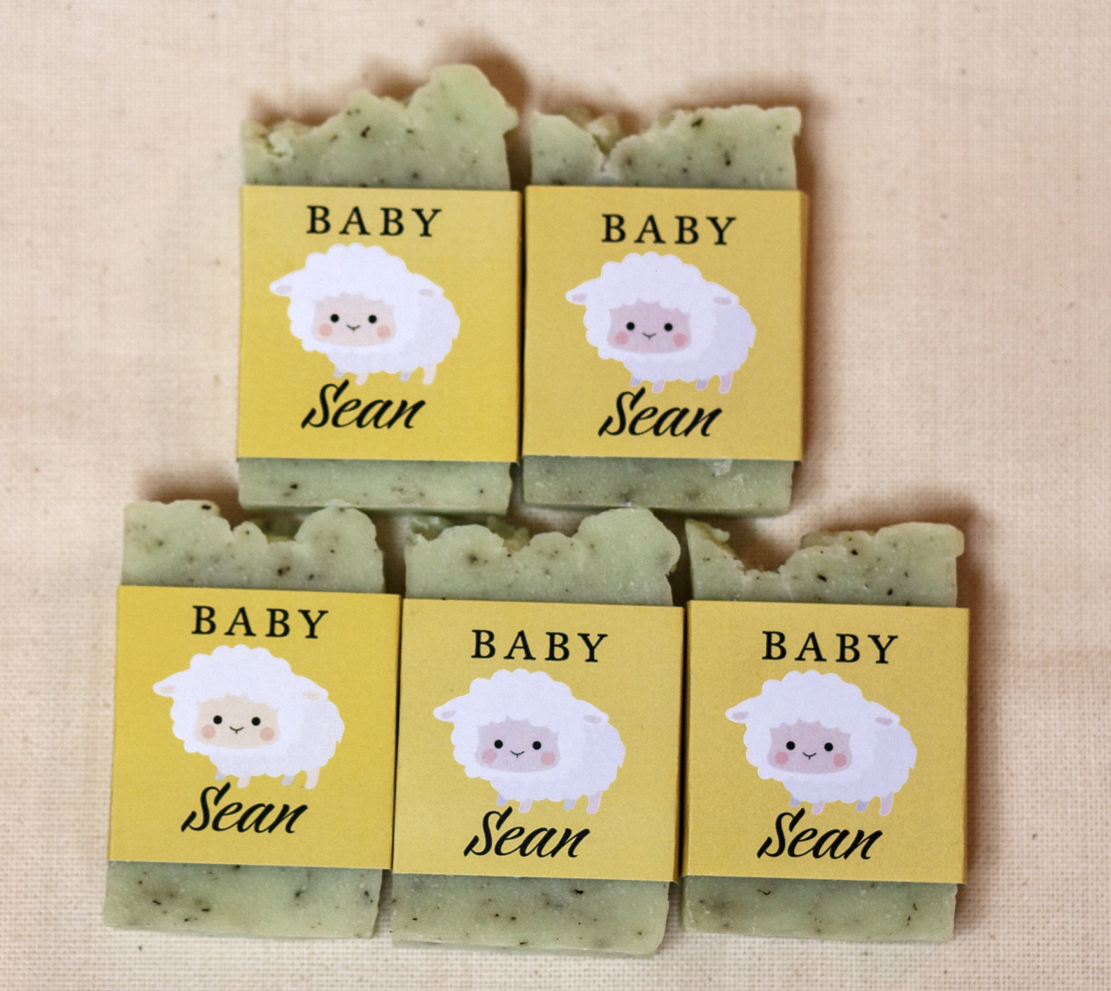 Lamb Baby Shower Baby Shower Favors Baby Shower Soap Favors Etsy