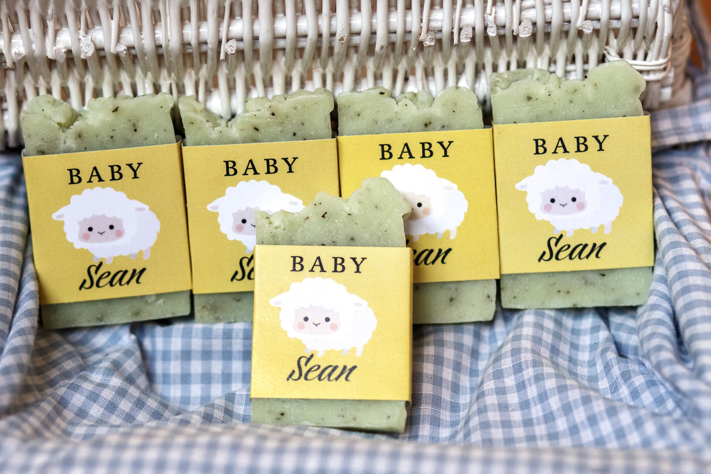 Lamb Baby Shower Baby Shower Favors Baby Shower Soap Favors Etsy