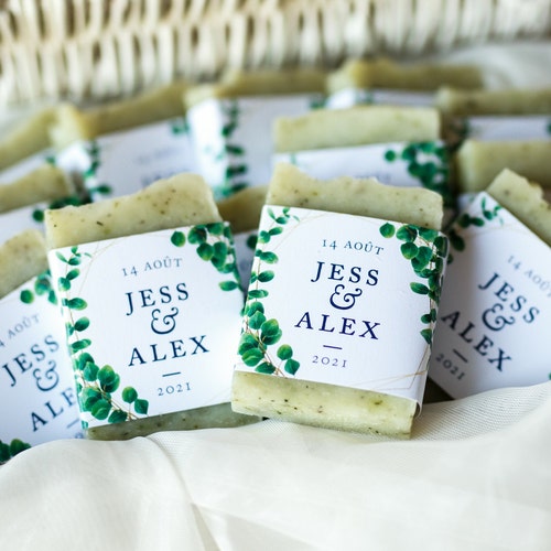 Greenery Bridal Shower Favors Eucalyptus Baby Shower Favor Etsy