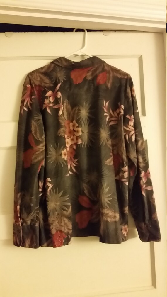 La Cabana Long Sleeve Hawaiian Shirt/Size XL - image 4