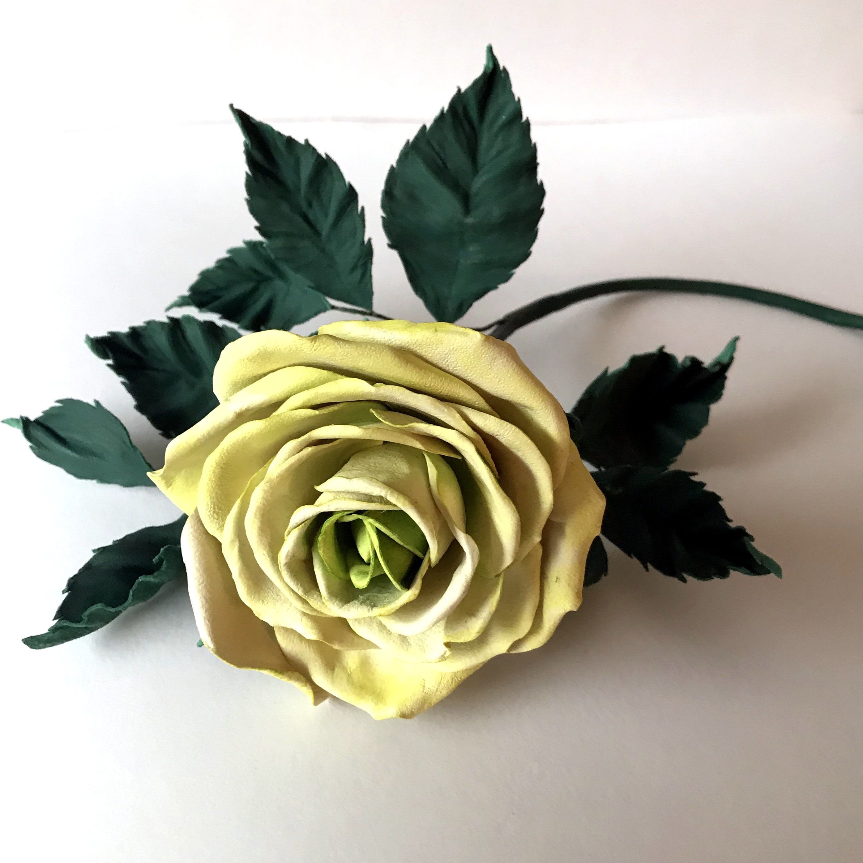 Longue Tige Jaune Rose/Rose Unique Cadeau Du 3Ème Anniversaire