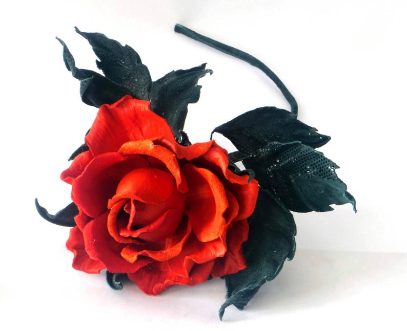 Cadeau rose rouge/ Valentin'es day rose/ Troisième | Etsy