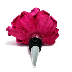 Wine bottle stopper / gift for the wine lover/ 3 year wedding anniversary gift image 2