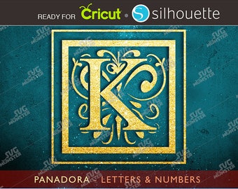 SQUARE MONOGRAM FONT svg Monogram font Cricut fonts svg - wedding font svg Monogram svg - Dxf Silhouette floral font svg vine font svg 278