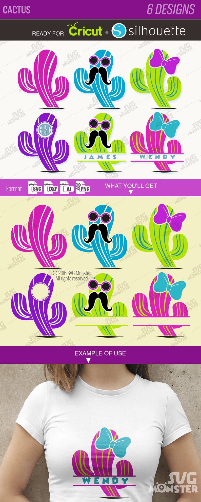 Download CACTUS svg Plant svg circle Border clipart download svg ...