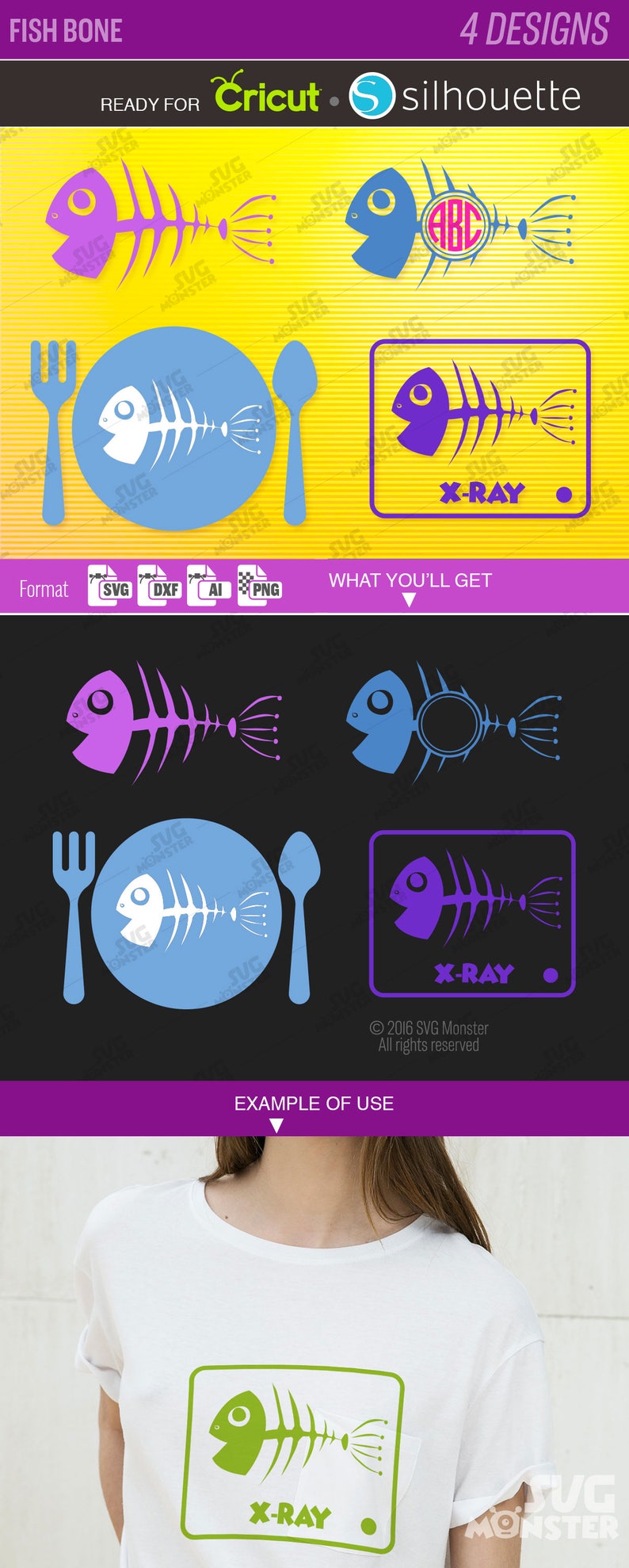 Download Fish Bone svg circle Border clipart download svg frame svg ...